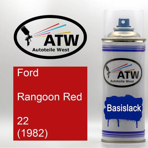 Ford, Rangoon Red, 22 (1982): 400ml Sprühdose, von ATW Autoteile West.